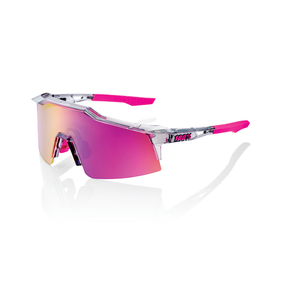 SPEEDCRAFT SL - Polished Translucent Grey - Purple Multilayer Mirror Lens